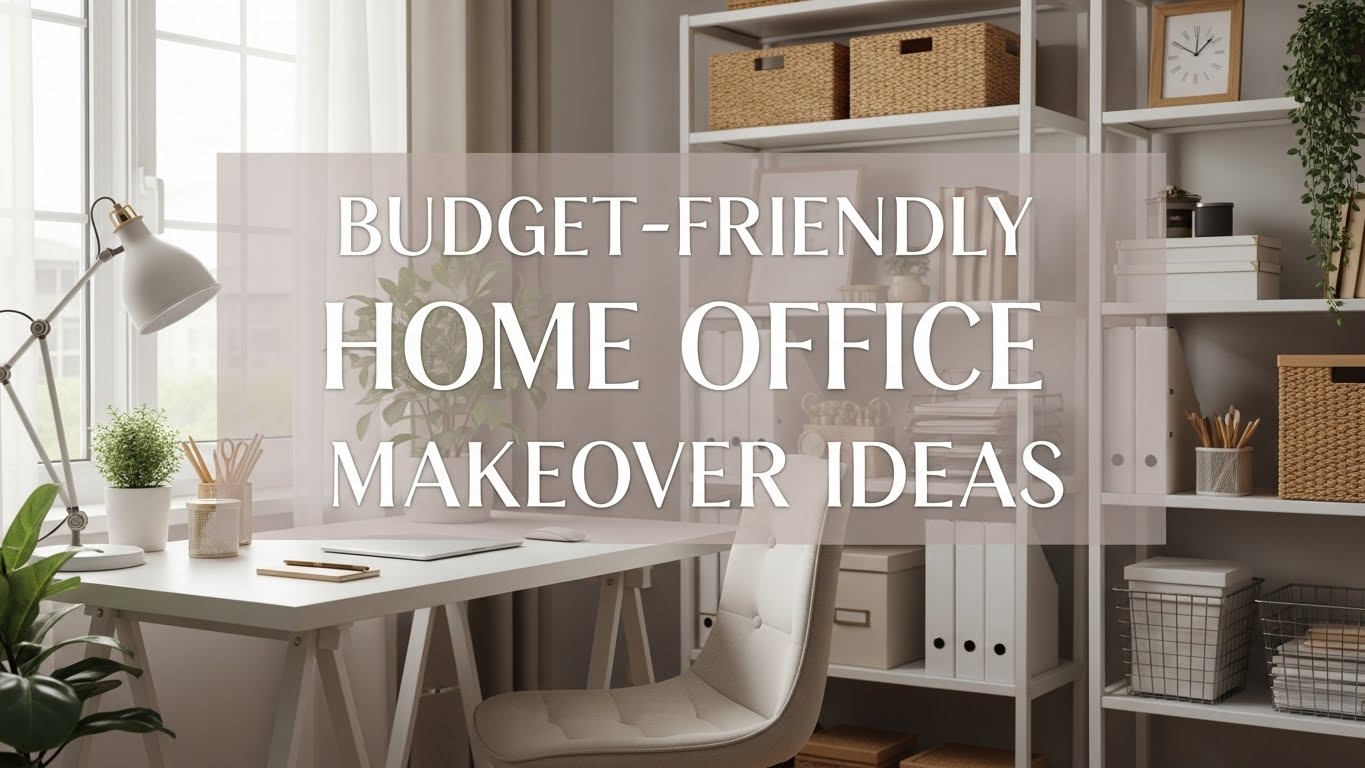 Budget-Friendly Home Office Makeover Ideas