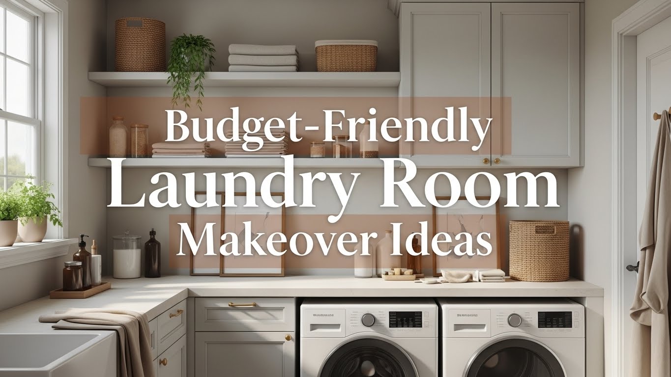 Budget-Friendly Laundry Room Makeover Ideas